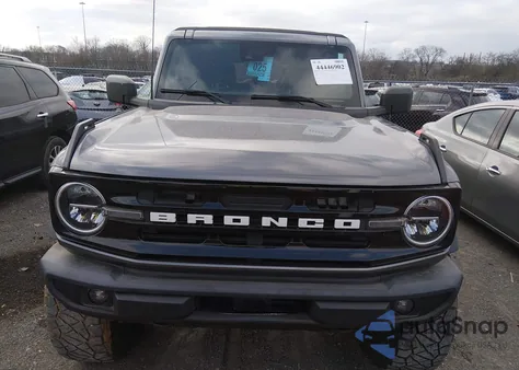 2022 Ford Bronco Big Bend z USA, uszkodzony, nr VIN 1FMDE5BH2NLA80258